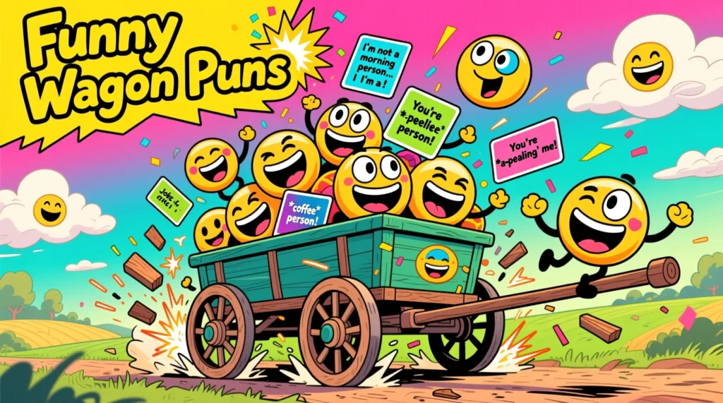 Funny Wagon Puns