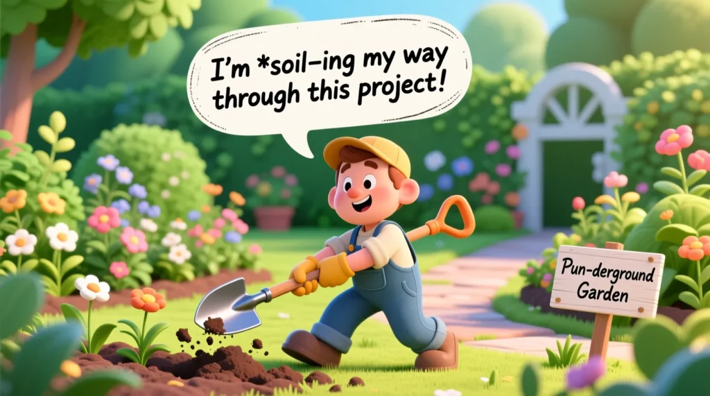  Gardening Work & Hobby Puns