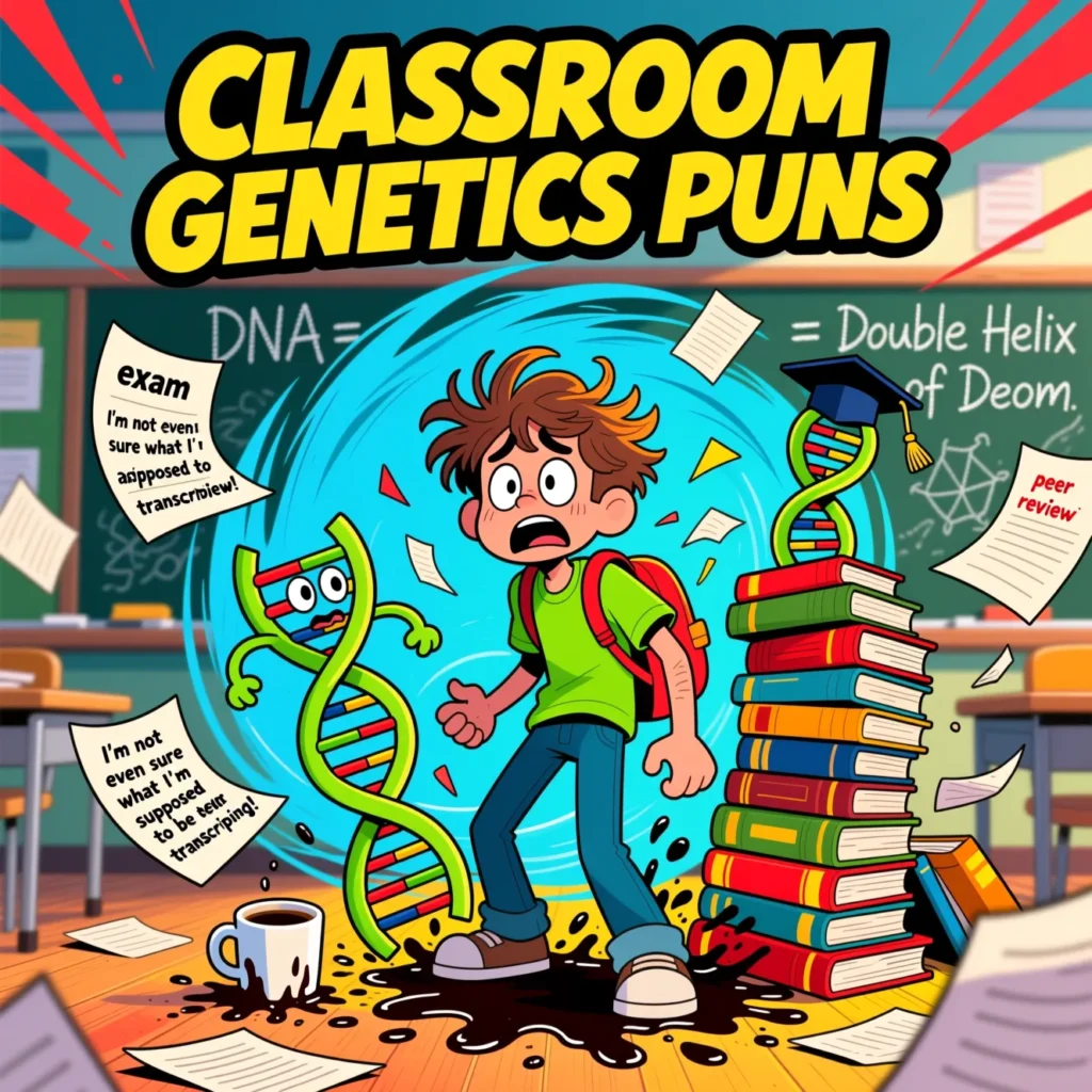 Genetics Classroom Puns
