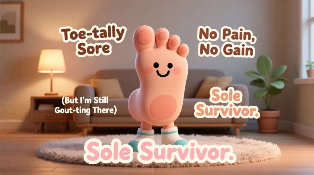  Gentle & Friendly Gout Puns