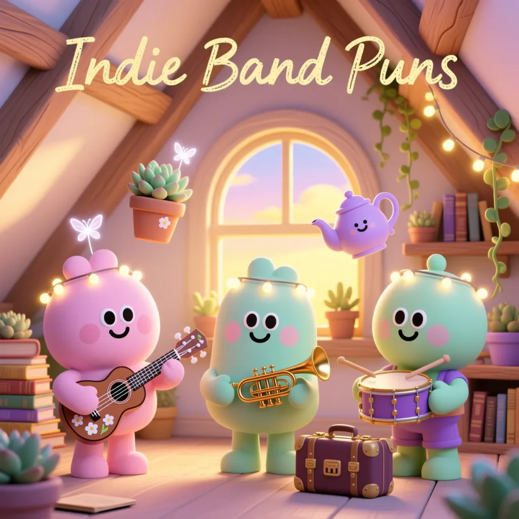 Indie Band Puns 