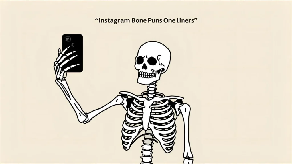 Instagram Bone Puns One Liners
