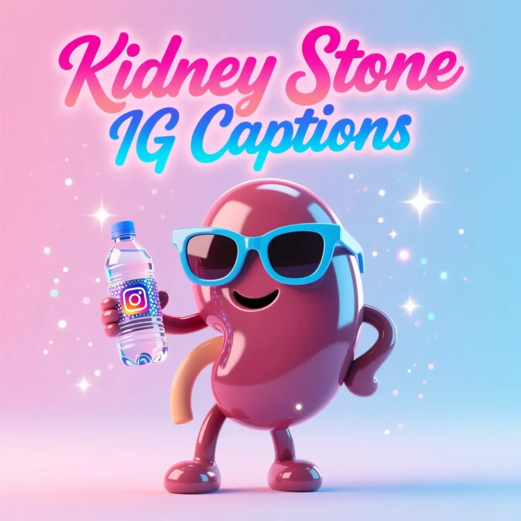 Â Instagram Caption Kidney Stone Puns