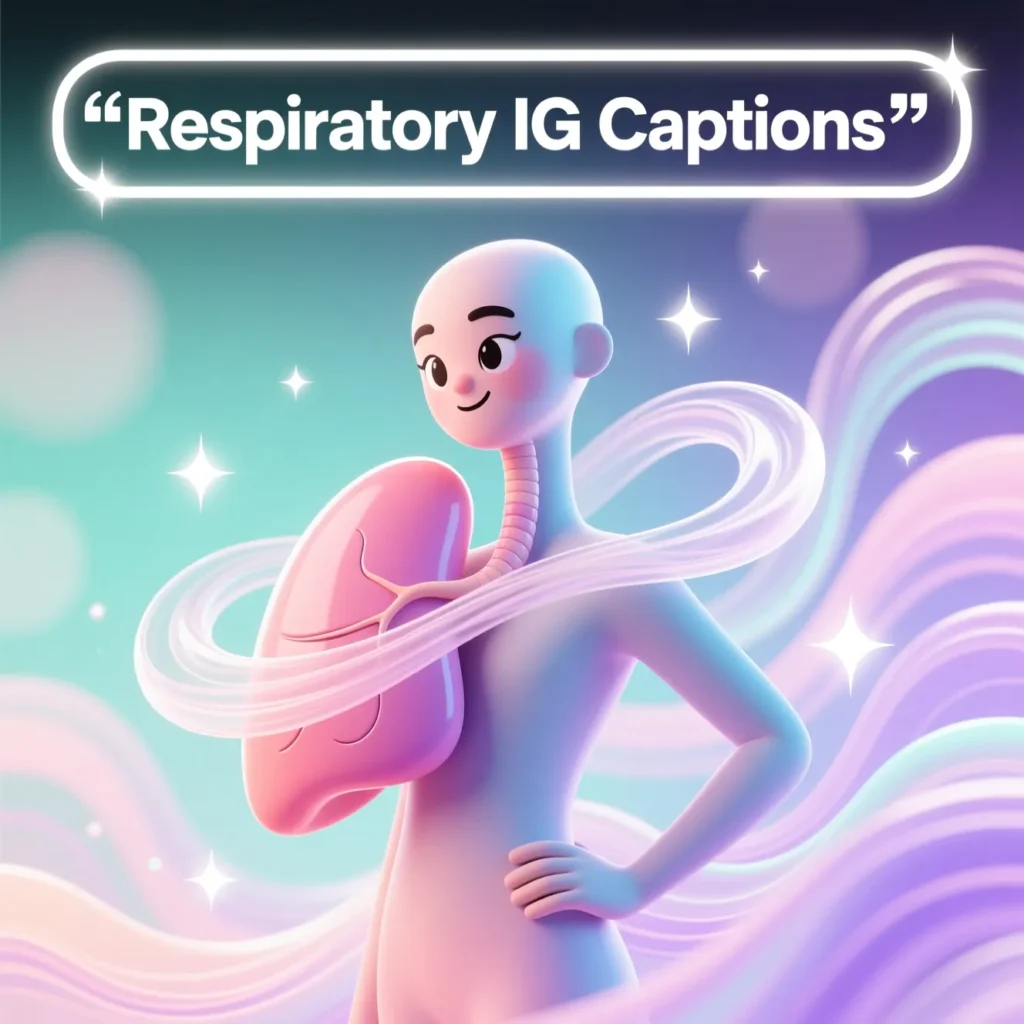 Instagram Caption Respiratory Puns