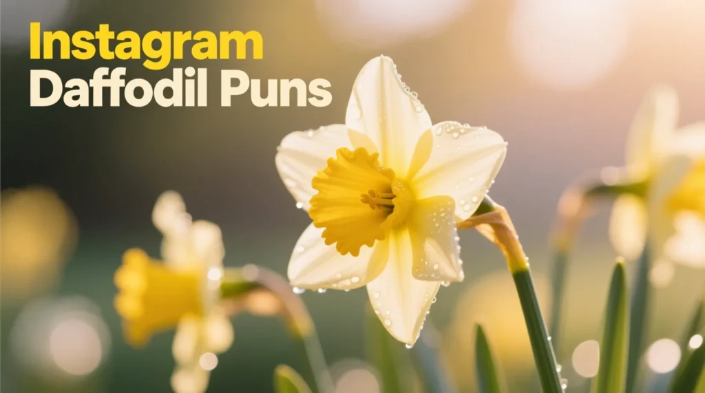 Instagram Daffodil Puns