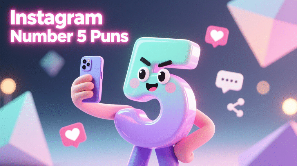 Instagram Puns With the Number 5