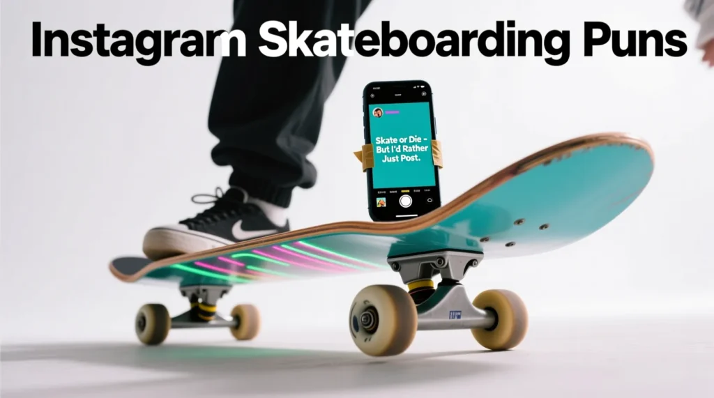 Instagram Skateboarding Puns