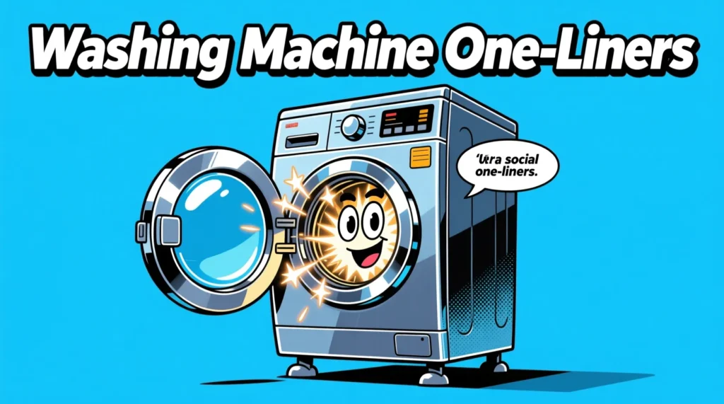 Washing Machine One Liners