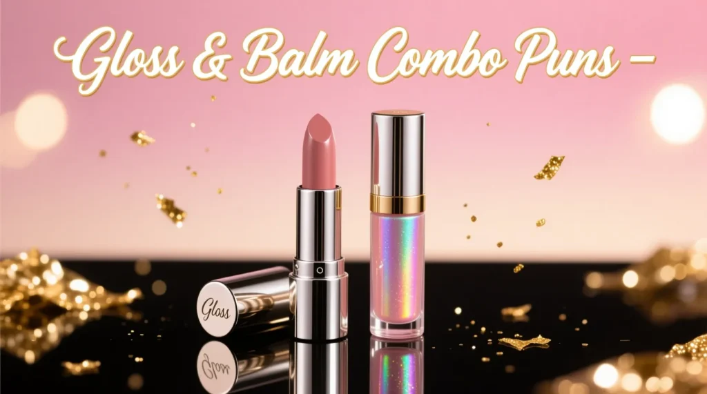  Lip Gloss & Balm Combo Puns 