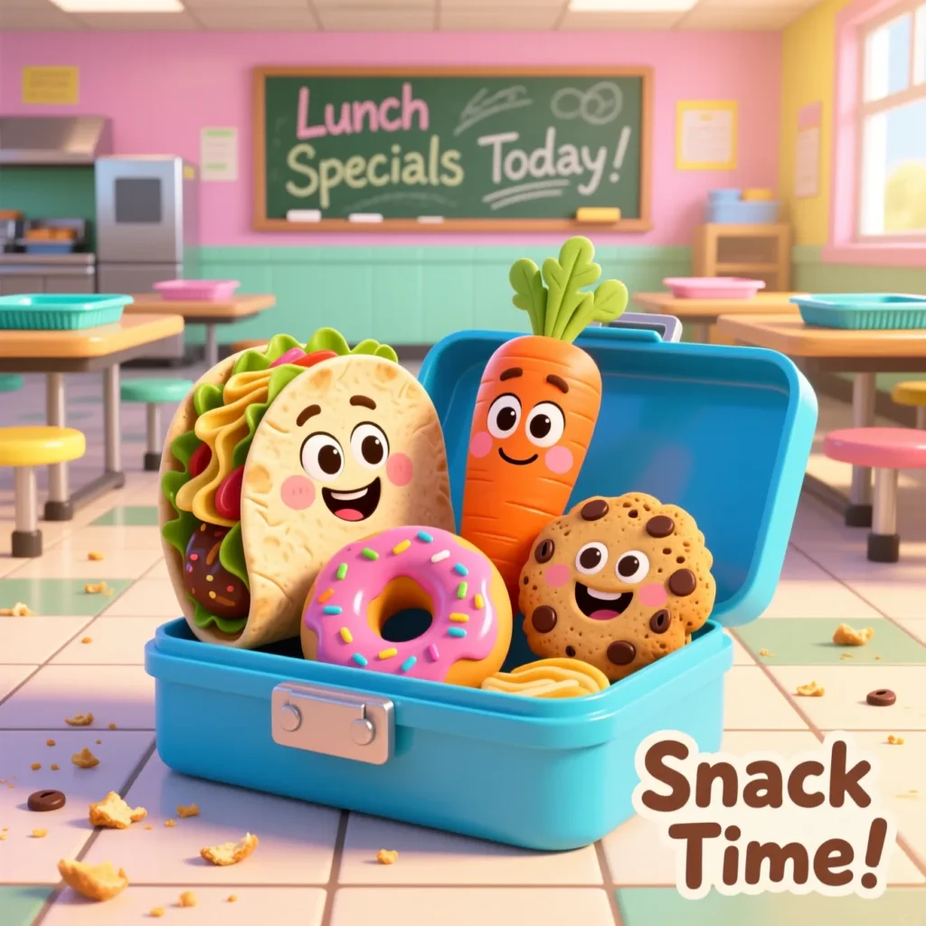 Lunchbox & Food School Puns