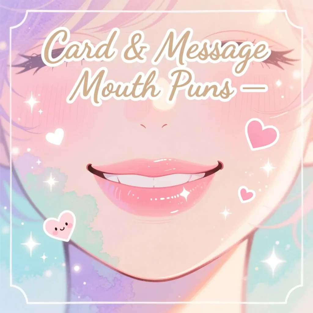 Mouth Puns for Cards & MessagesĀ