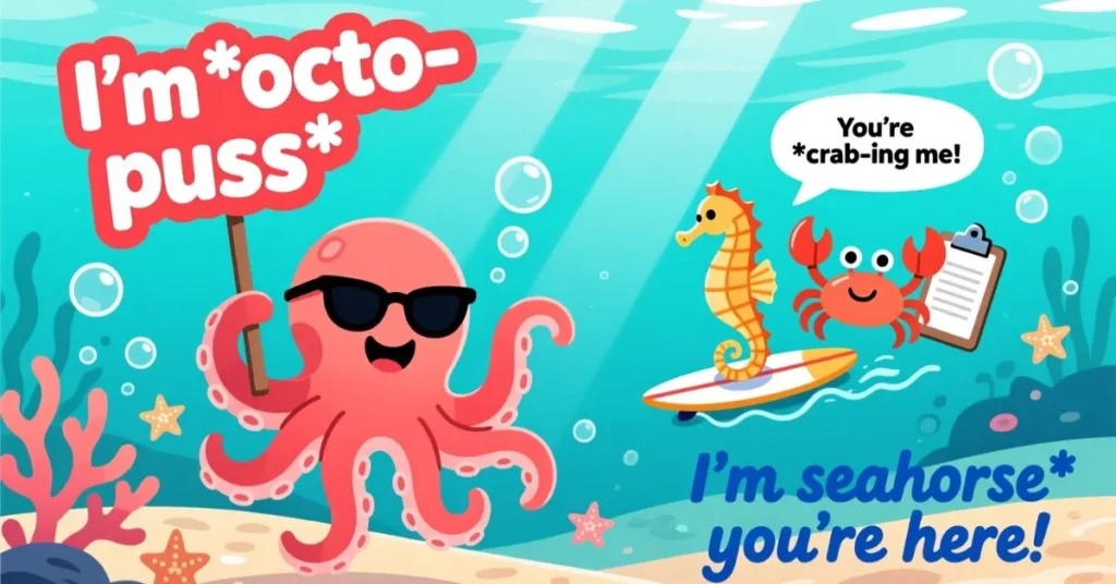 Ocean Themed Puns for Instagram