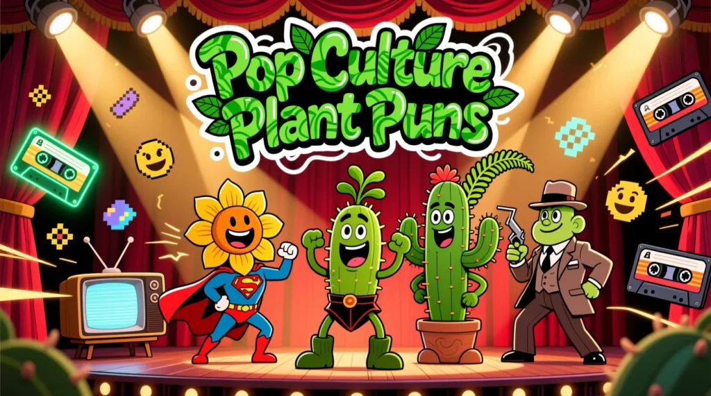 Pop Culture & TV-Star Plant Name Puns