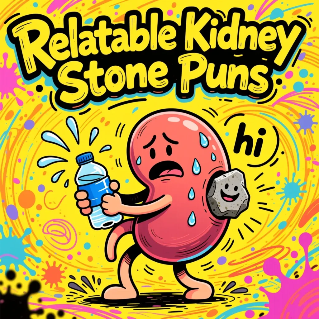 Â Relatable Kidney Stone Puns