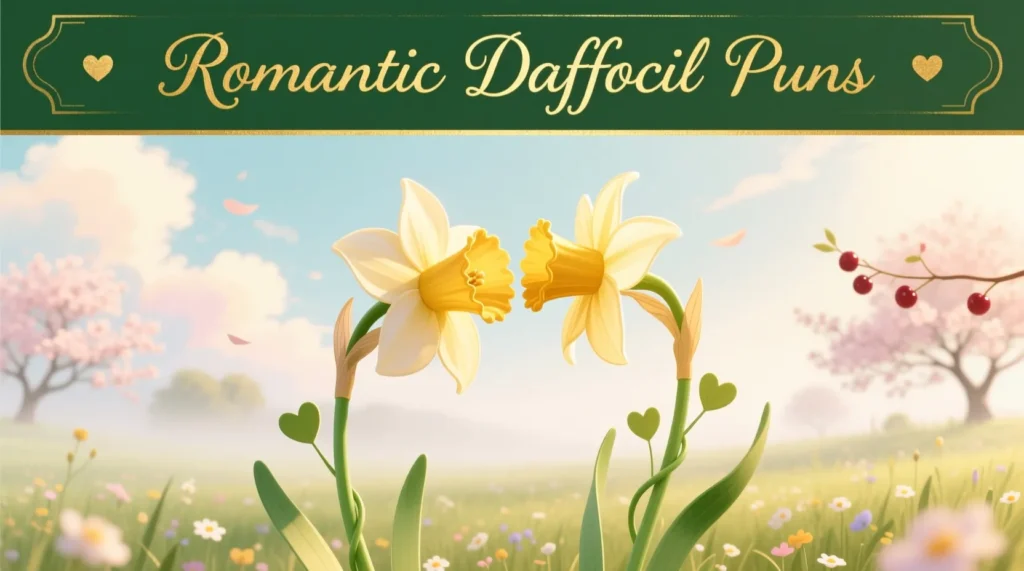  Romantic Daffodil Puns