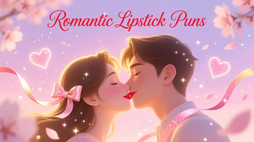 Romantic Lipstick Puns 