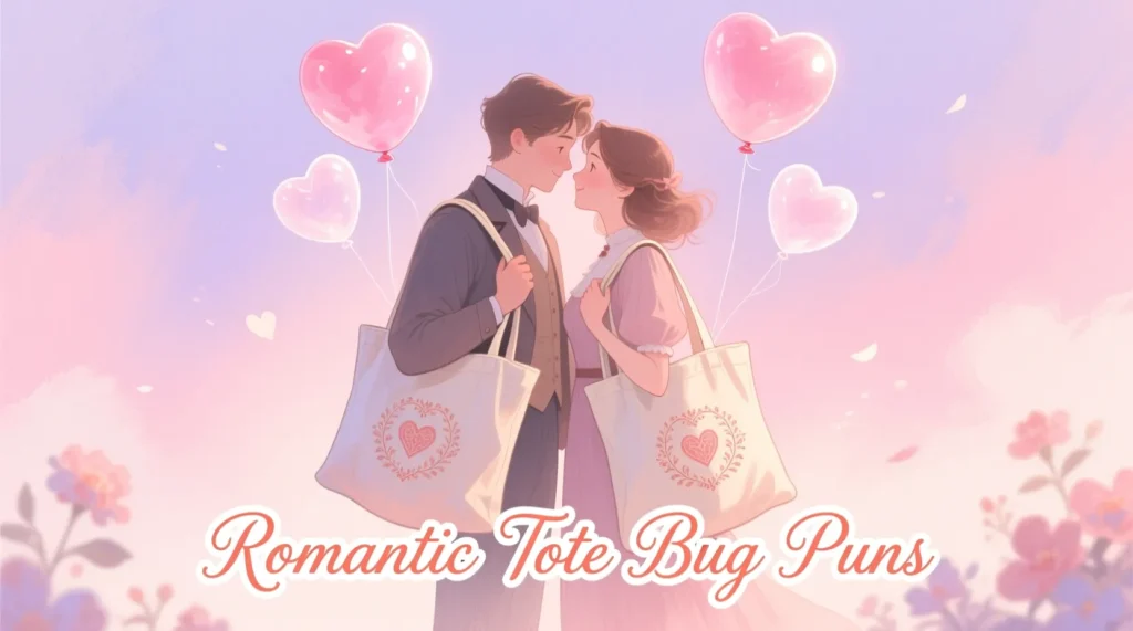  Romantic Tote Bag Puns