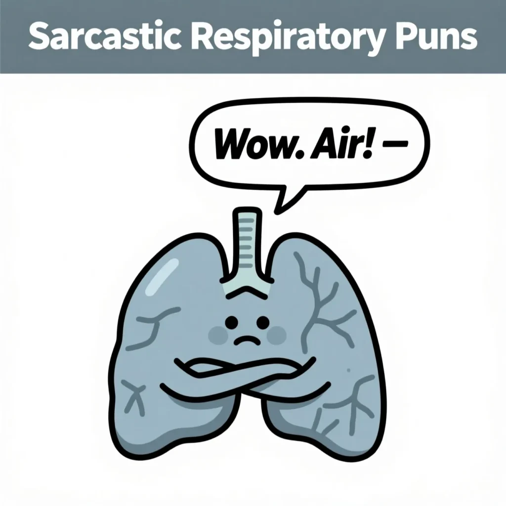  Sarcastic Respiratory Puns