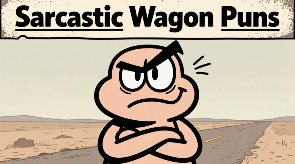 Sarcastic Wagon Puns