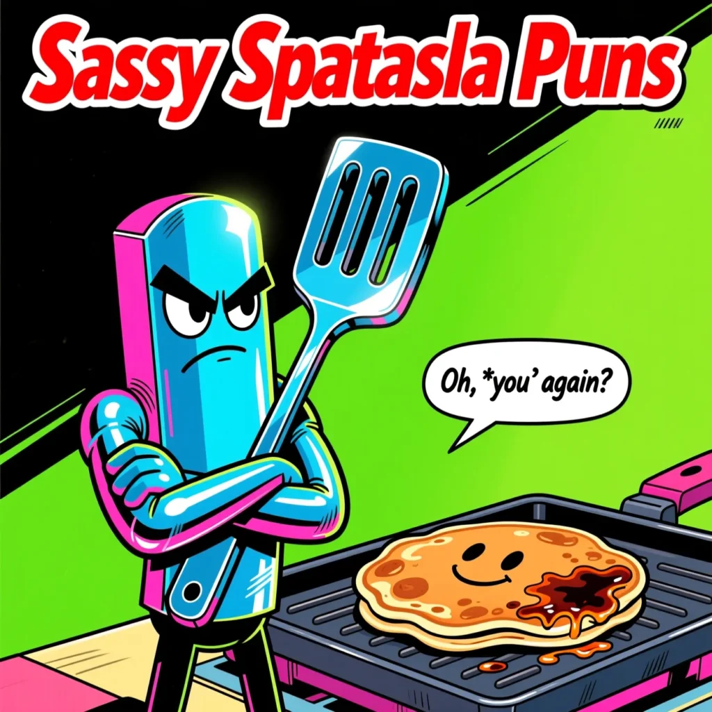 Sassy and Sarcastic Spatula Puns