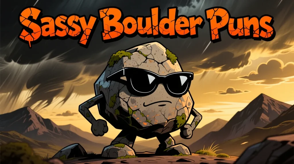  Sassy Boulder Puns