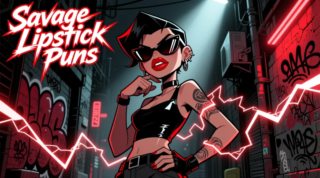 Sassy Lipstick Puns