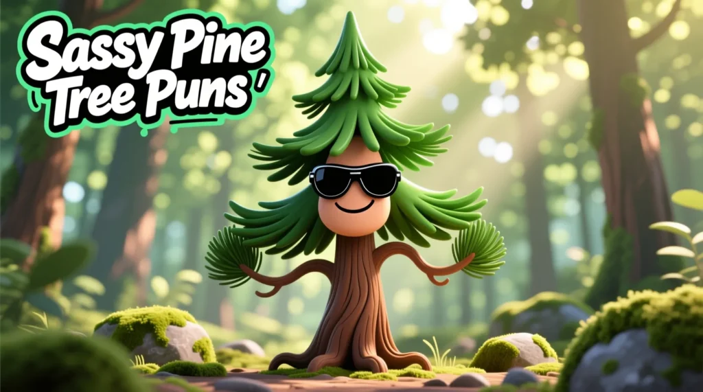 Sassy Pine Tree Puns