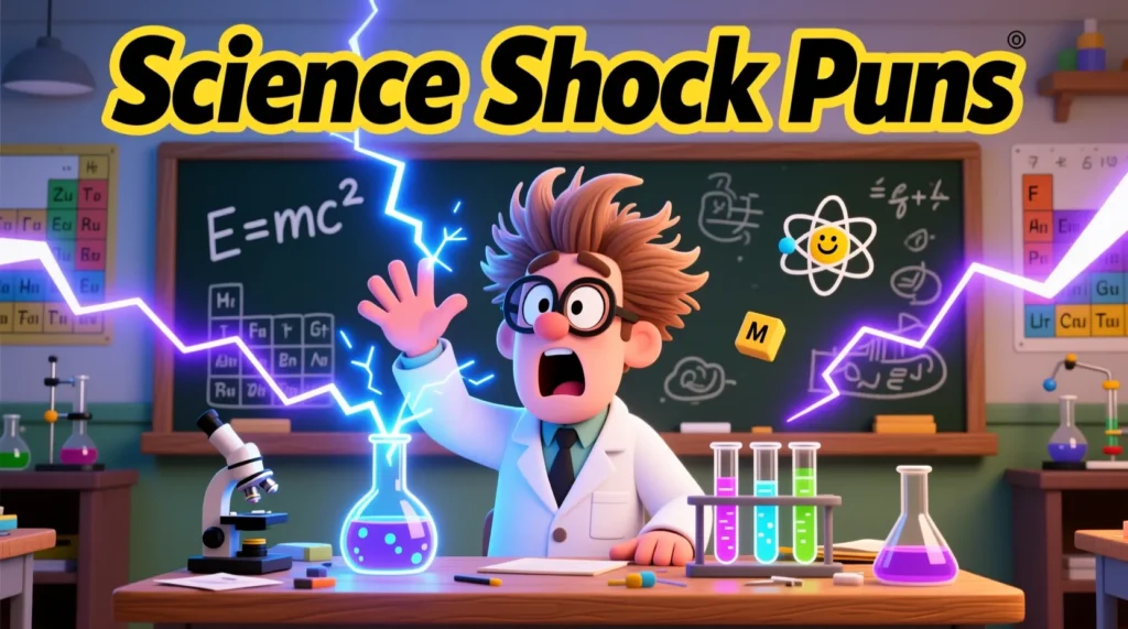 Science Shock Puns for Nerdy Humor