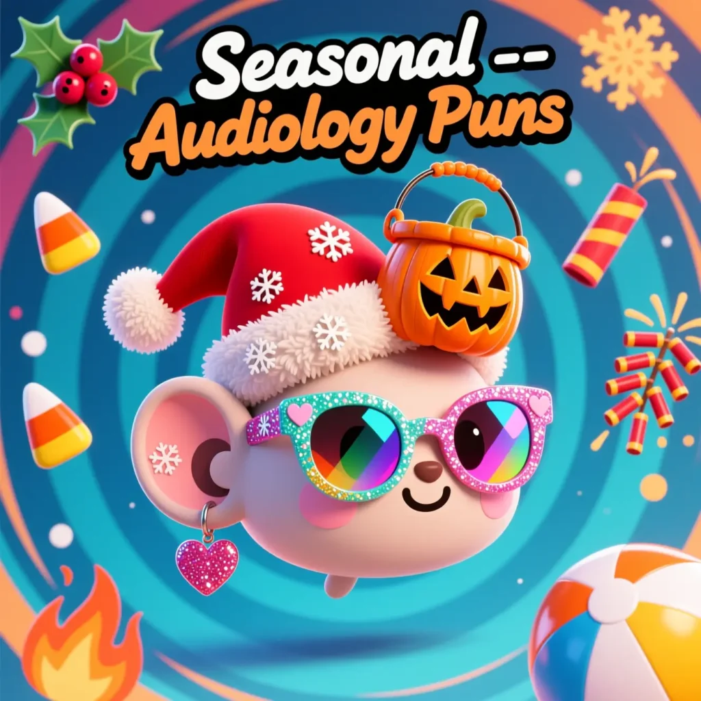Seasonal Audiology Puns 