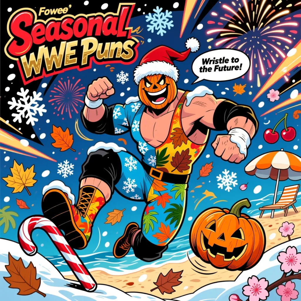Seasonal WWE Puns