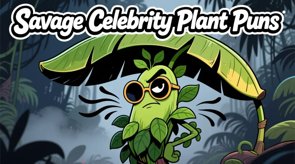 Shade Celebrity Plant Names Puns