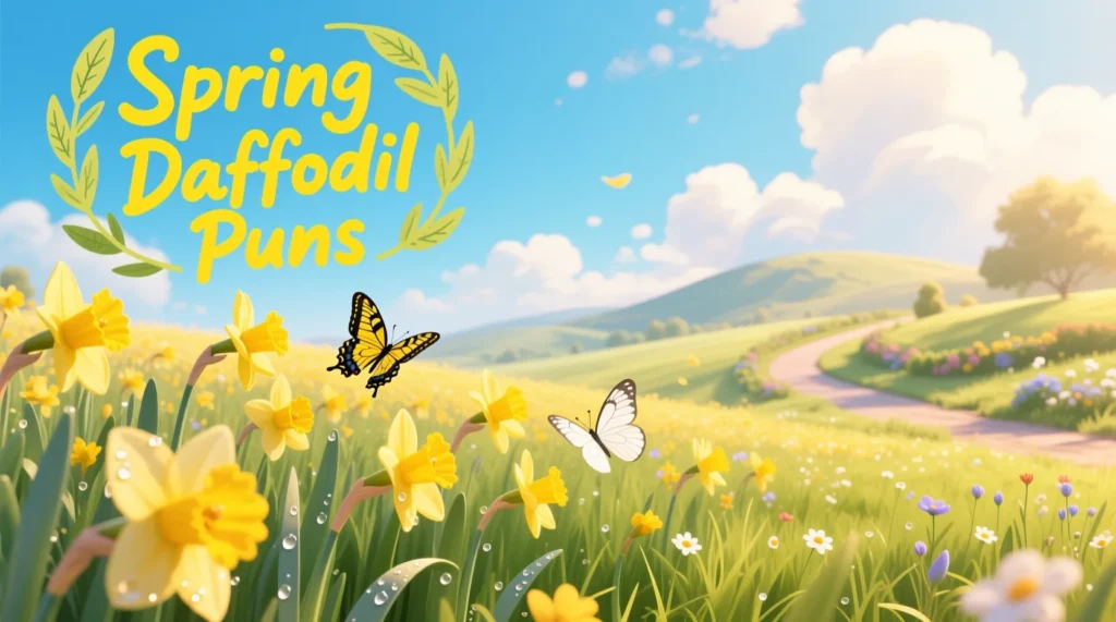  Spring Daffodil Puns