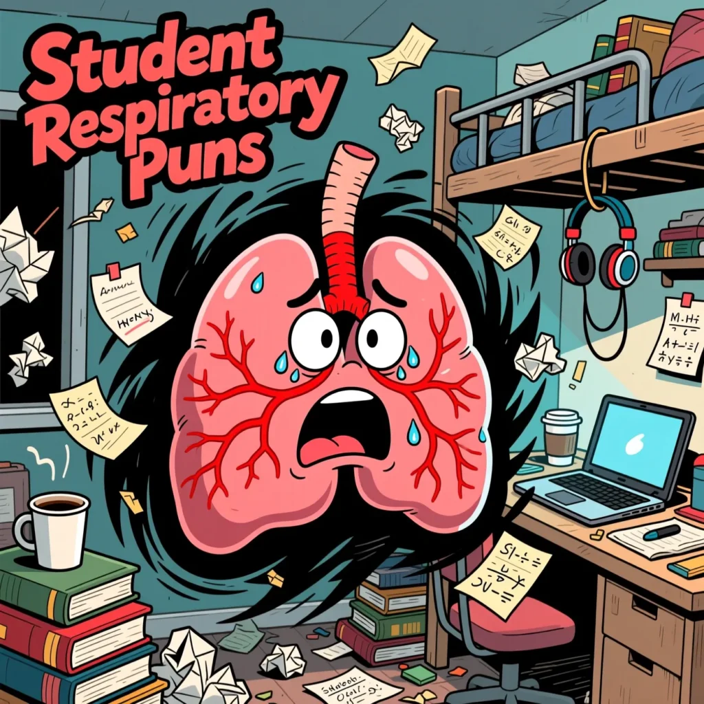 Student / Exam / Study Respiratory Puns