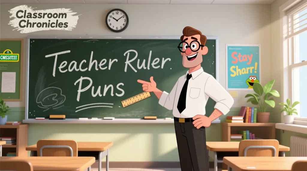 Teacher Ruler Puns 