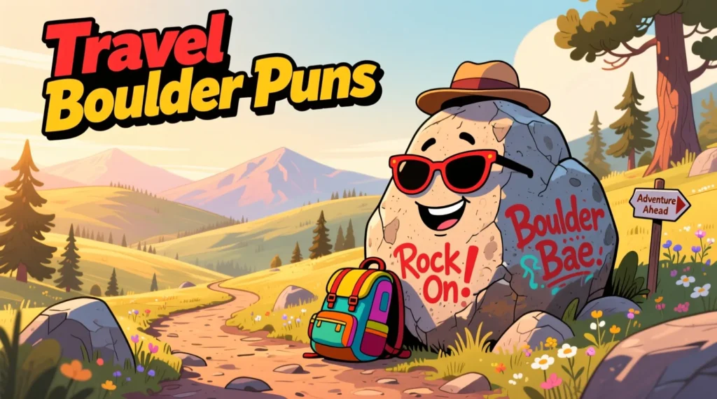  Travel Boulder Puns