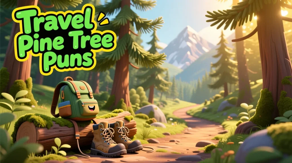  Travel Pine Tree Puns
