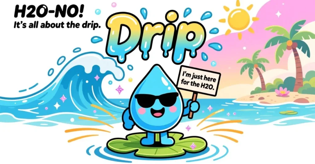 Water Related Puns for Instagram