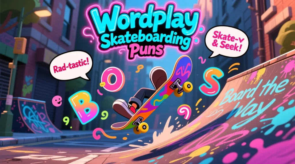 Wordplay Skateboarding Puns 