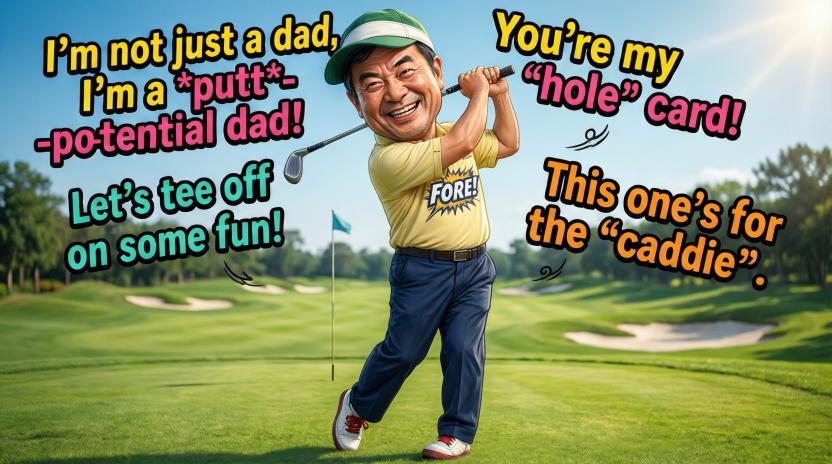 Golf Dad Puns