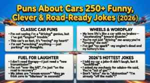 Puns About Cars