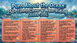 Puns about the ocean