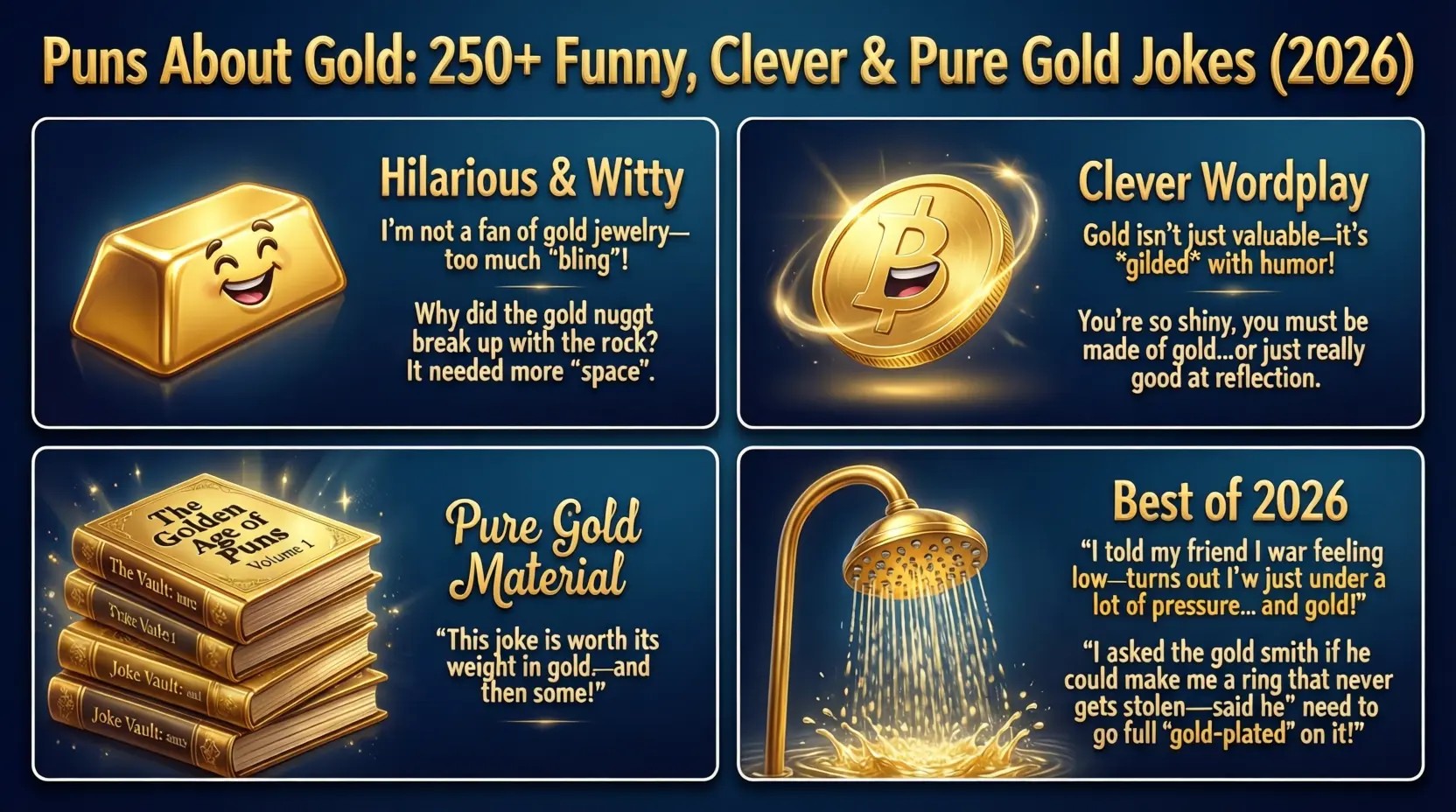 Puns About Gold