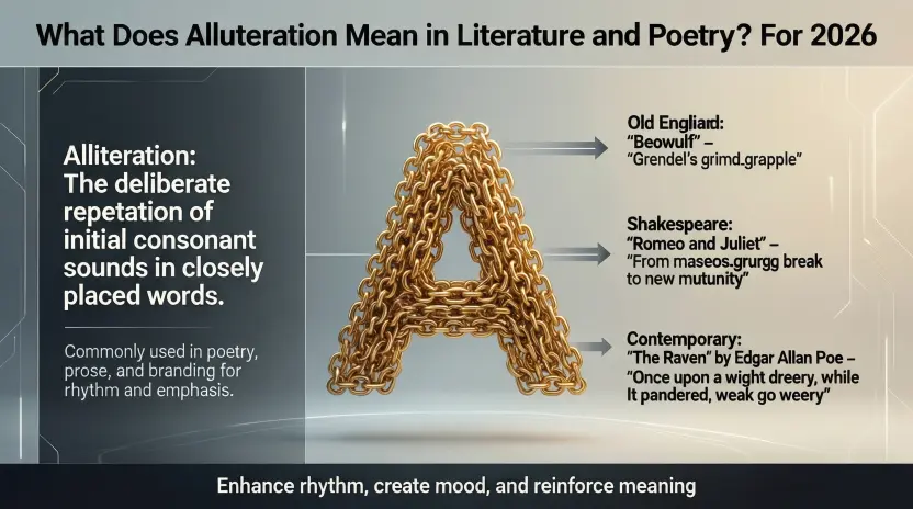 What Does Alliteration Mean in Literature and Poetry