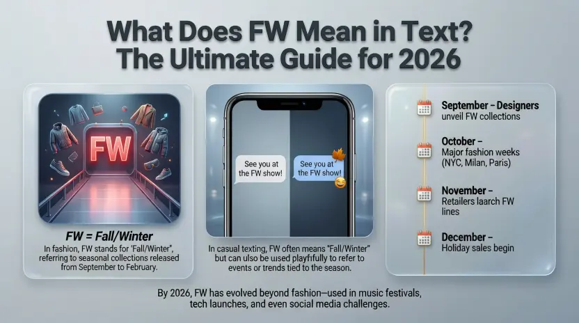What Does FW Mean in Text