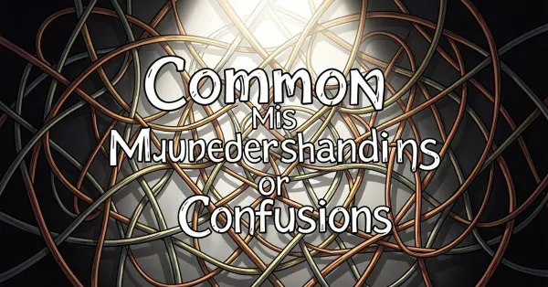 Common Misunderstandings or Confusions