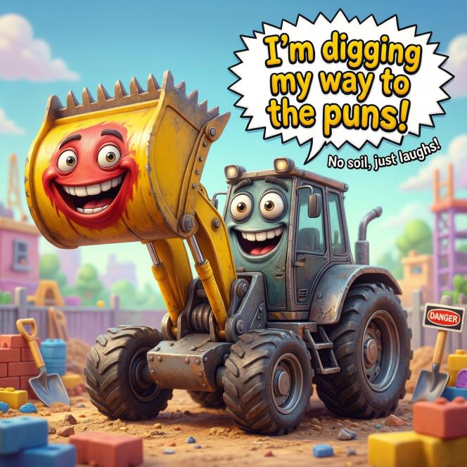 Funny Dig Puns