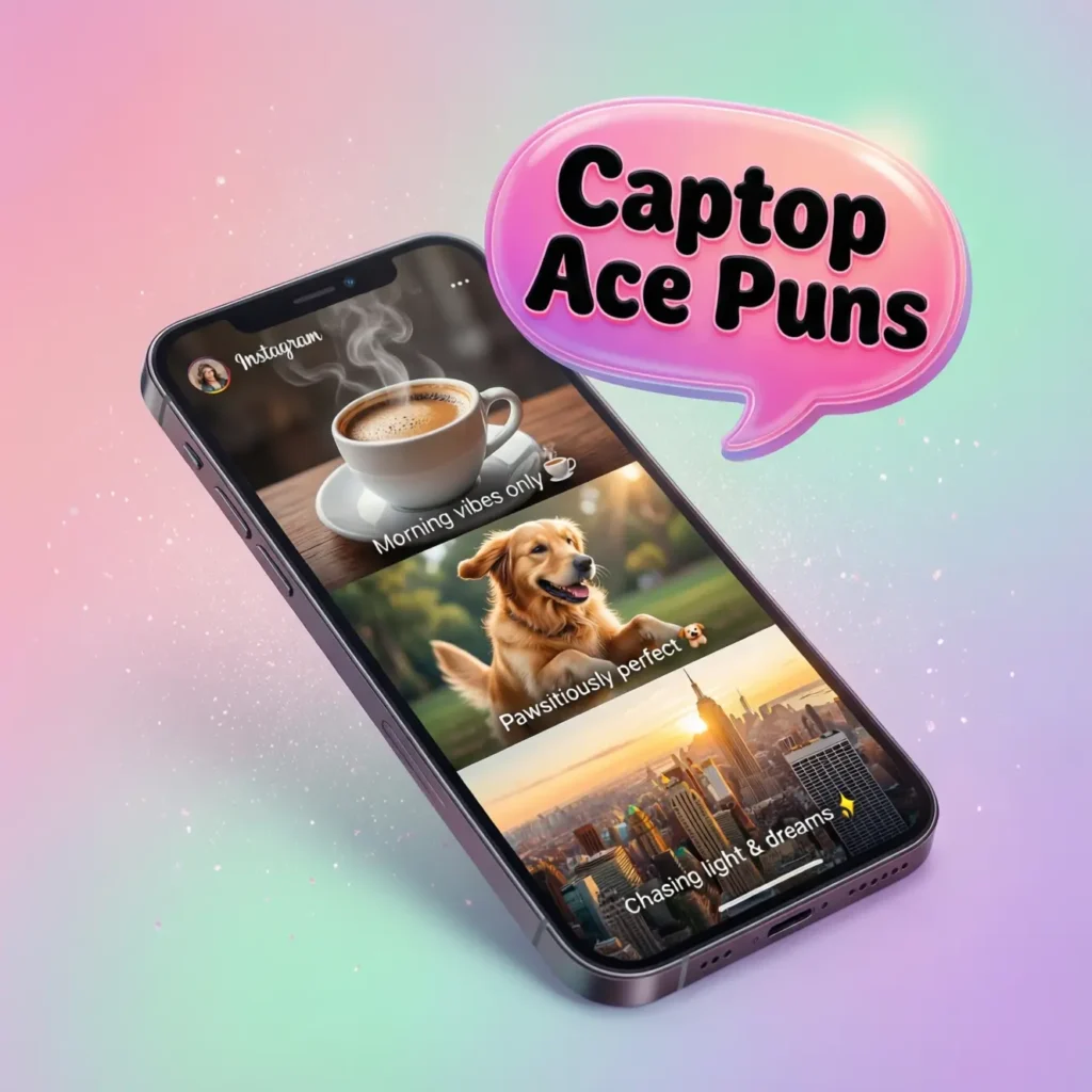Instagram & Caption Ace Puns