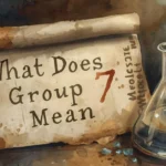 What Does Group 7 Mean
