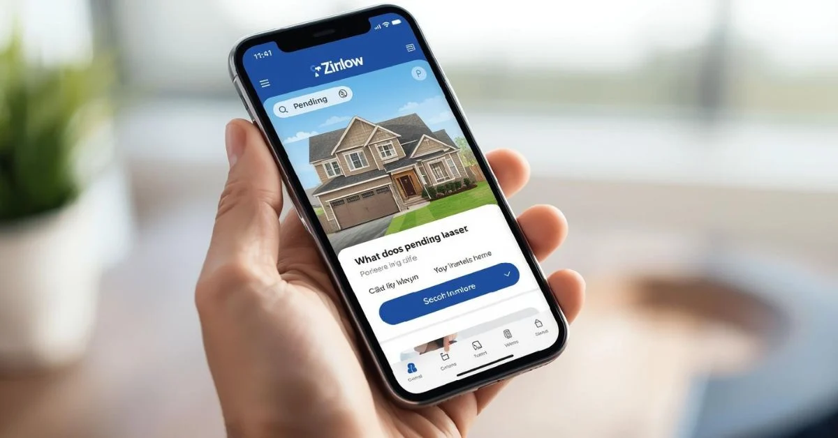 What Does Pending Mean on Zillow