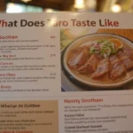 What Does Taro Taste Like